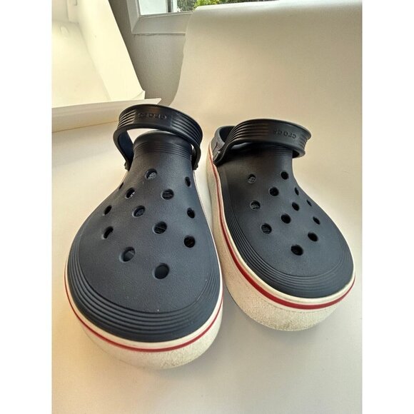 Navy Blue CROCS Off Court Clogs W9M7 - Picture 3 of 8